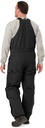 BERNE MENS HEARTLAND INSULATED WASHED DUCK BIB OVERALL BLACK (3XL)
