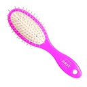 BASS 57 STYLE &amp; DETANGLE PET BRUSH ASST COLOURS SM OVAL top view