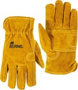 BERNE LEATHER WORKMAN UTILITY GLOVE GOLD (XL)