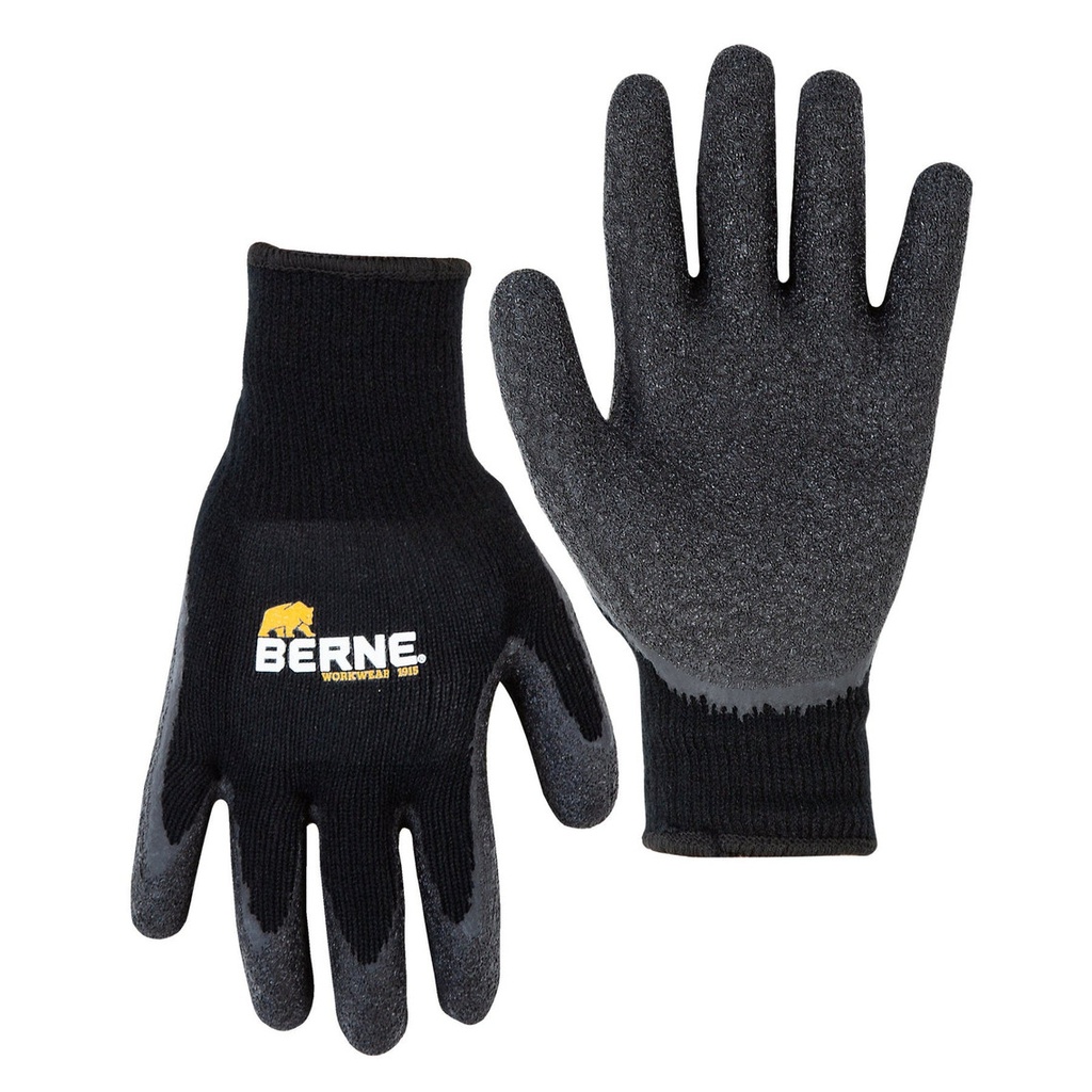 BERNE HEAVY-DUTY QUICK GRIP GLOVE BLACK (2XL)