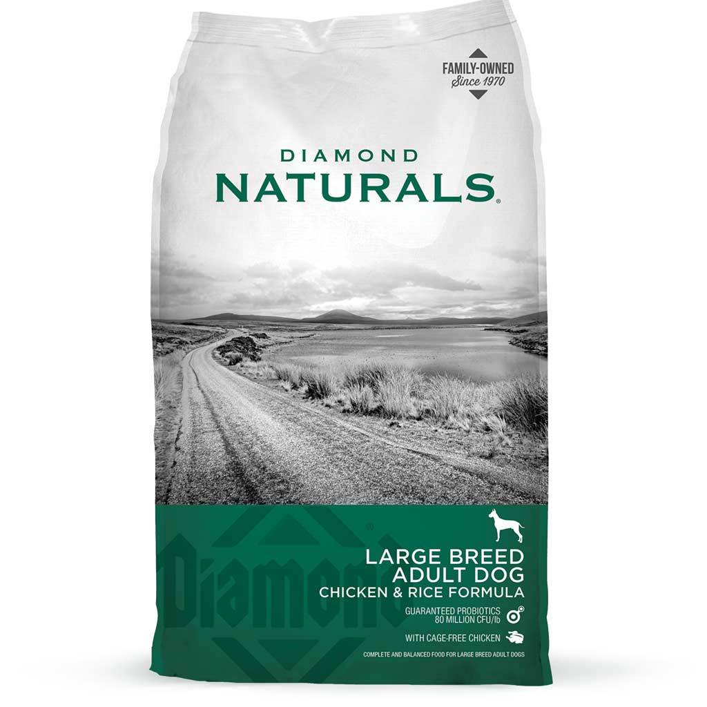 DIAMOND NATURALS DOG LARGE BREED CHICKEN & RICE 40LB
