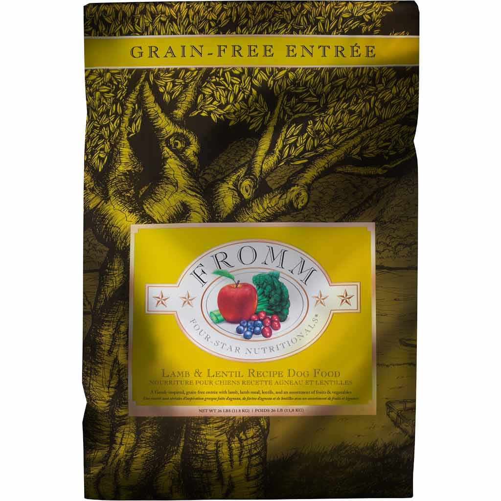 FROMM DOG 4STAR GF LAMB & LENTIL 11.8KG