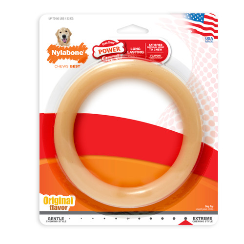 DR - NYLABONE POWER CHEW RING ORIGINAL GIANT