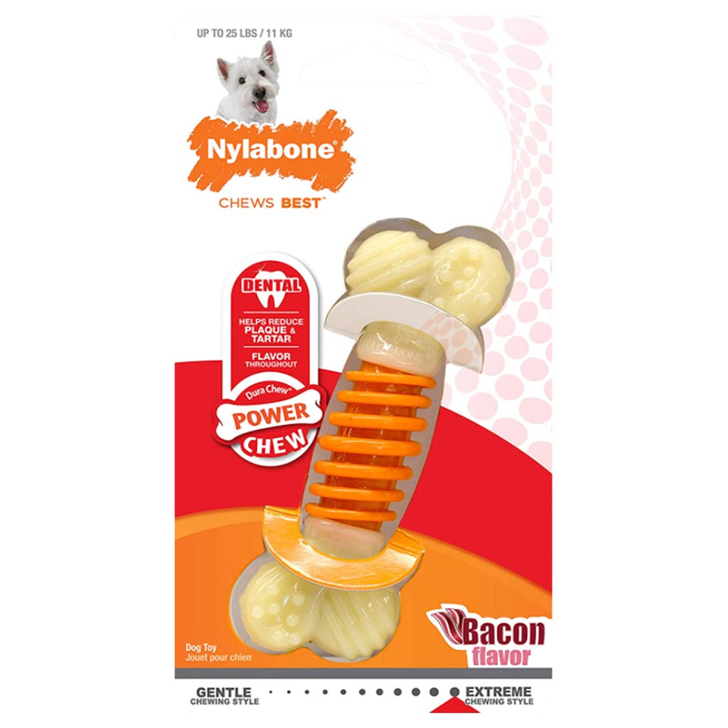 NYLABONE PRO ACTION DENTAL CHEW SM