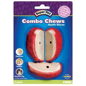 KAYTEE COMBO CHEWS APPLE SLICES 3PK