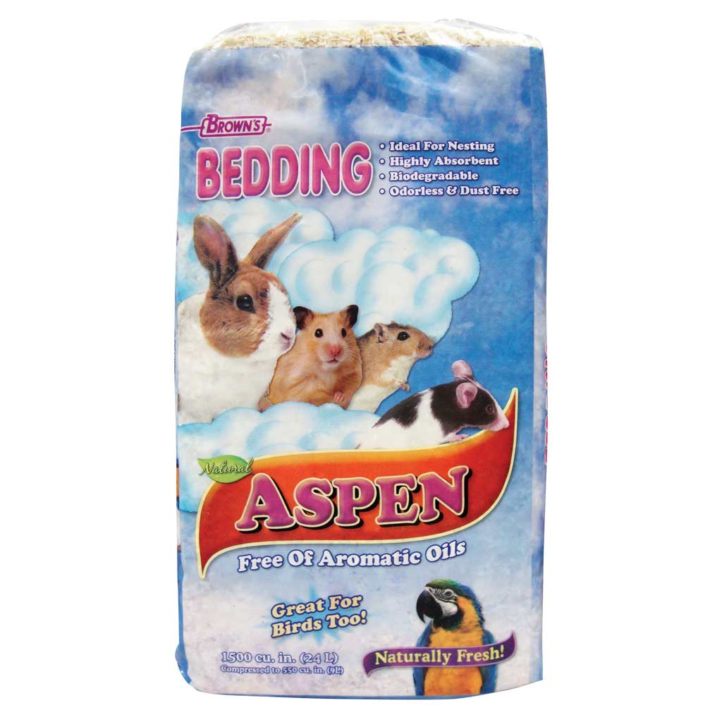 PESTELL EASY CLEAN ASPEN SHAVINGS 1500 CU.IN / 25L