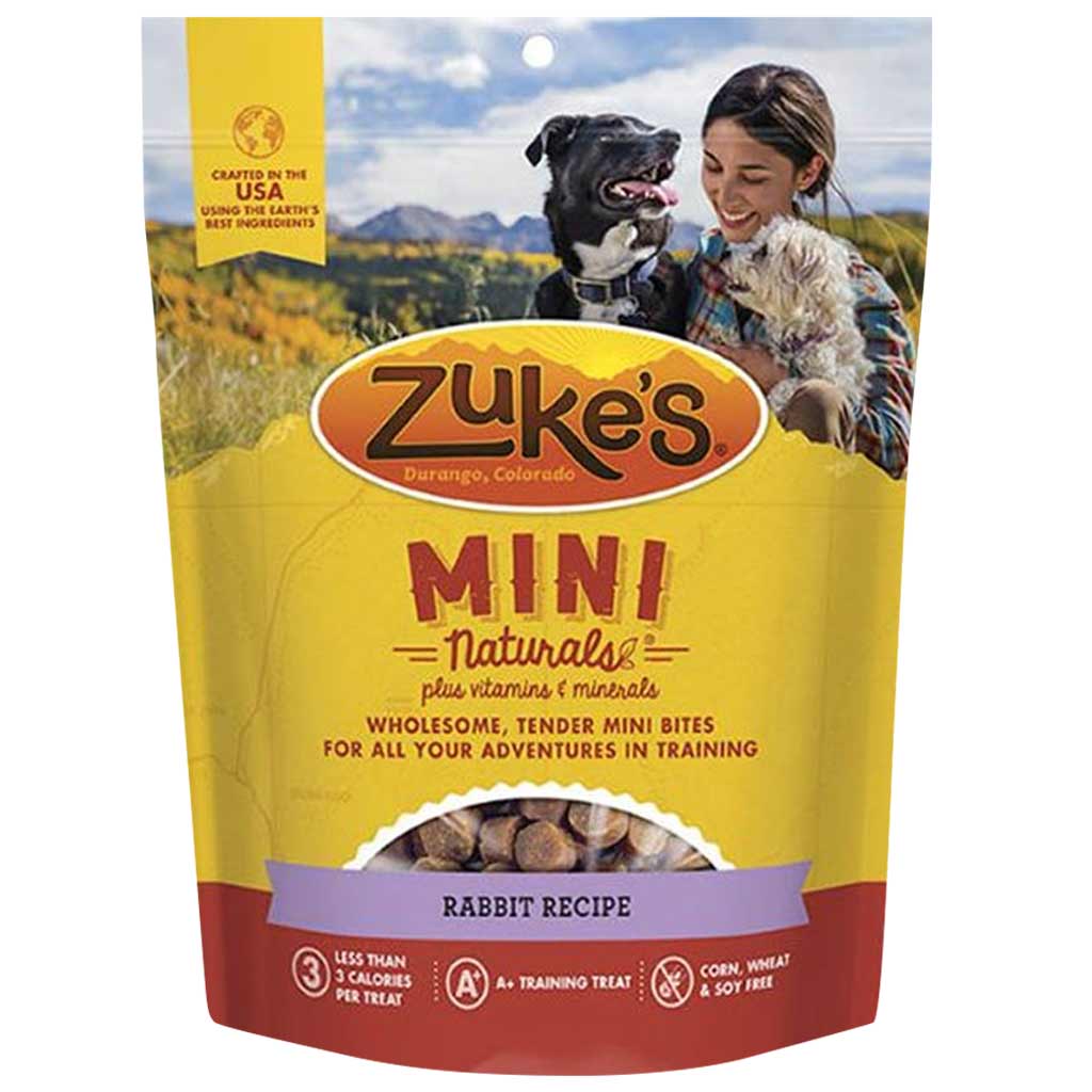 DV - ZUKE'S MINI NATURALS RABBIT 6OZ