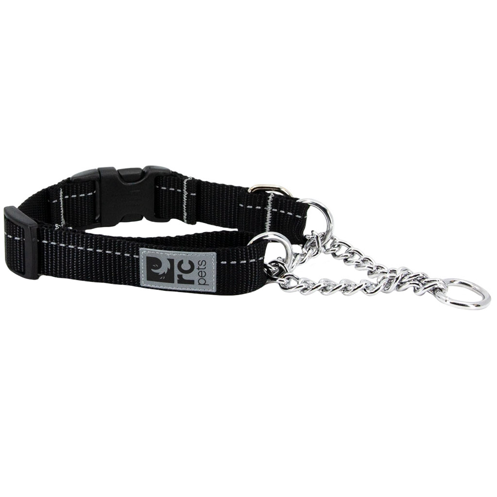 RC PETS TRAINING CLIP COLLAR PRIMARY SM 3/4&quot; BLACK
