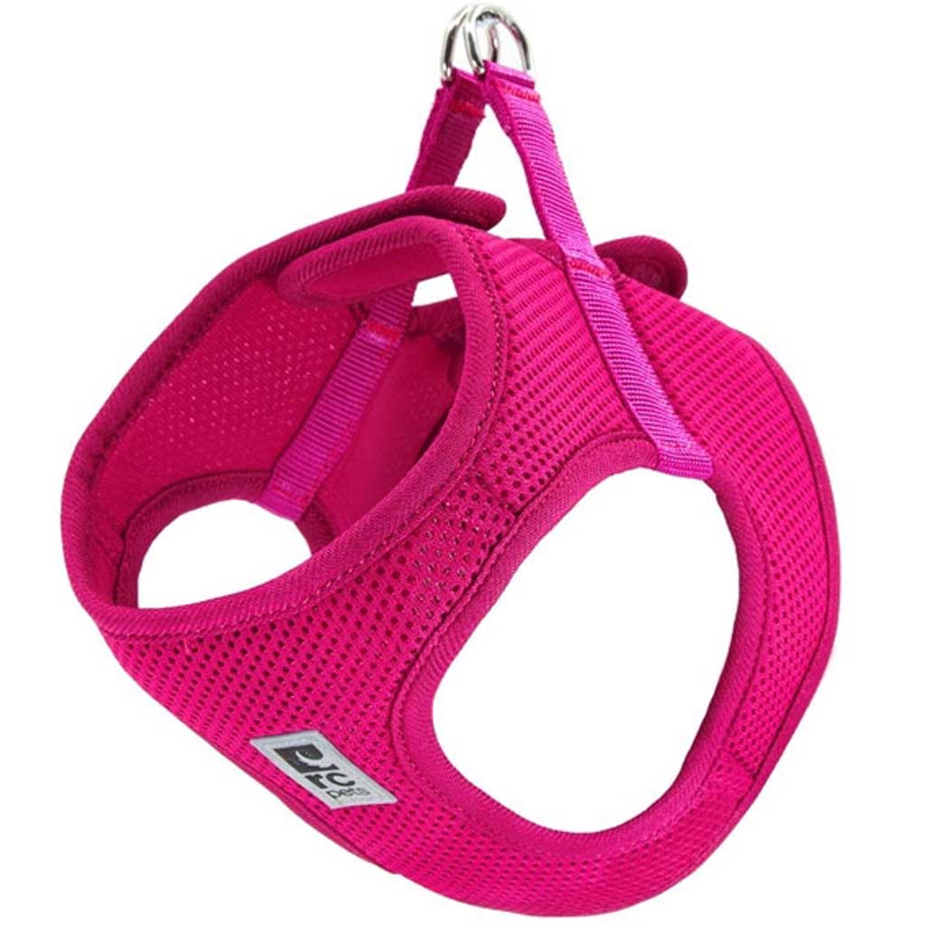 DV - RC PET STEP IN CIRQUE HARNESS MED RASPBERRY