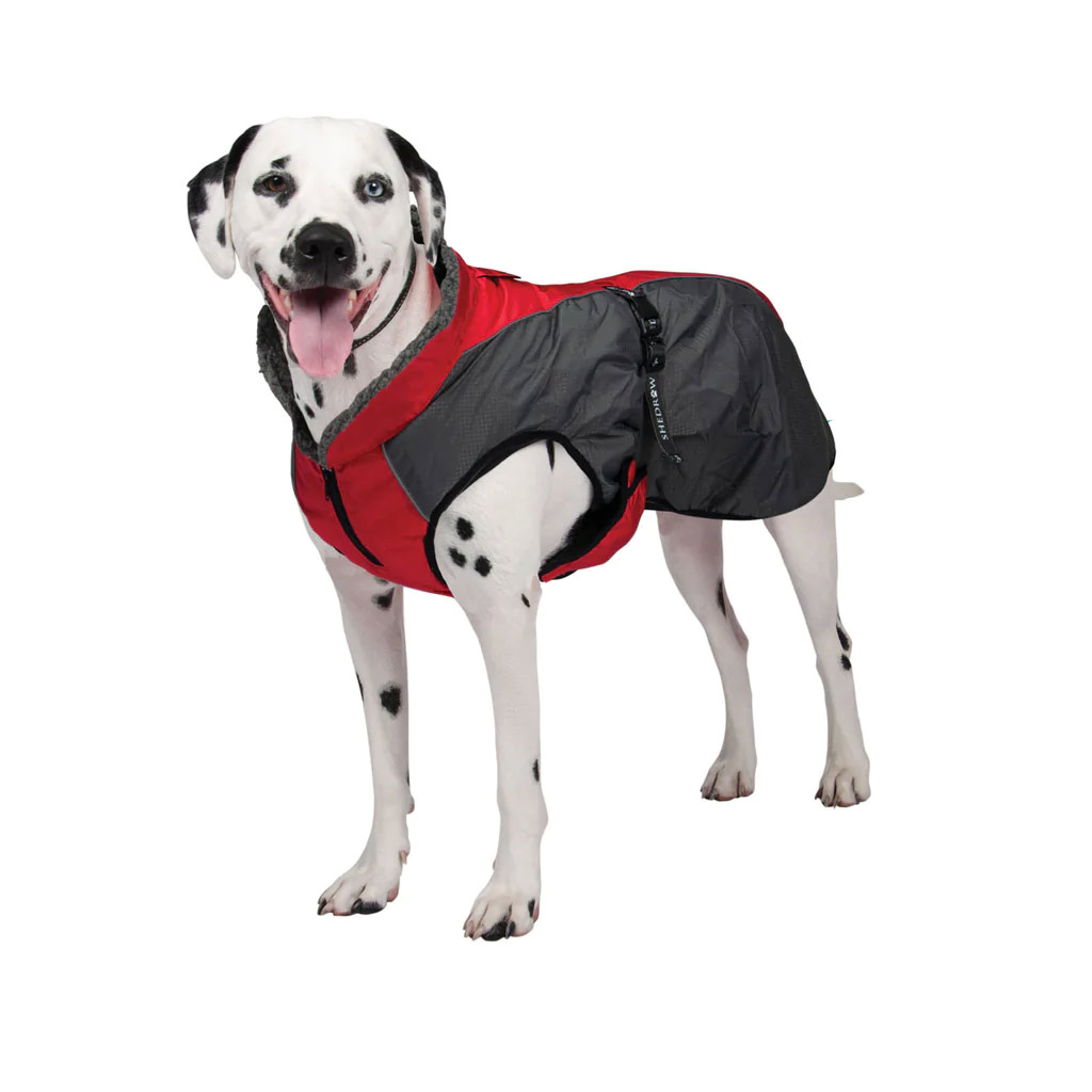 DV - SHEDROW CHINOOK DOG COAT RED/GRAY MS