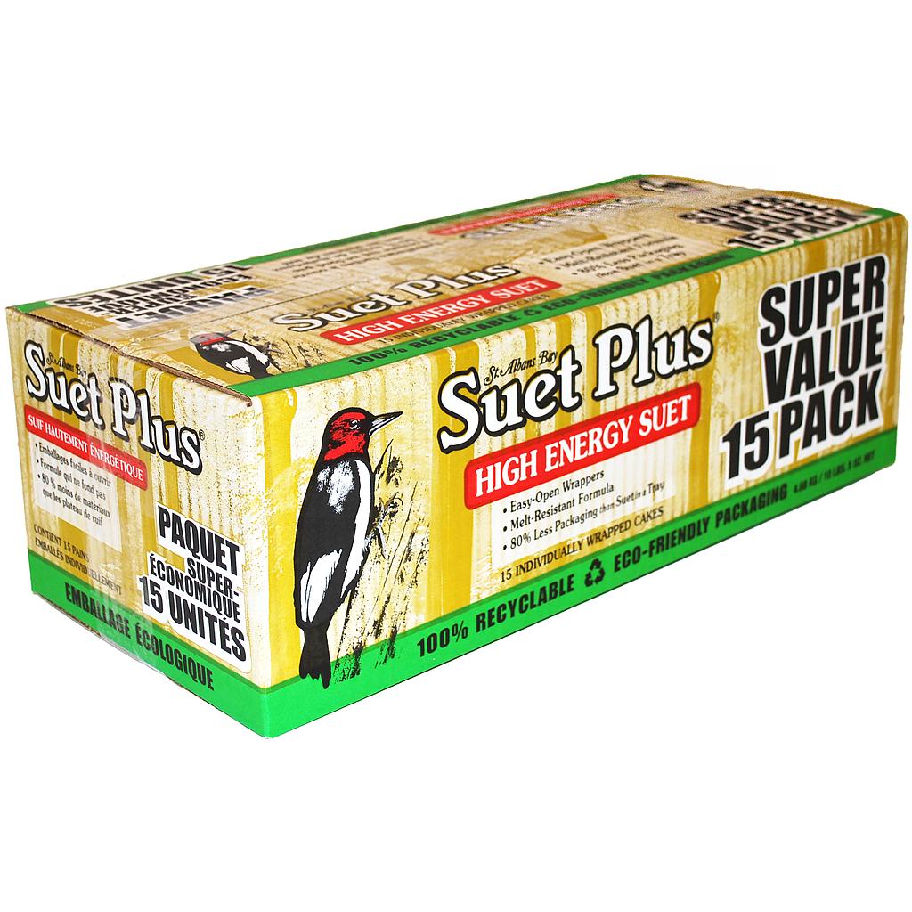 WILDLIFE SCIENCE SUET PLUS VALUE HIGH ENERGY (15PK)