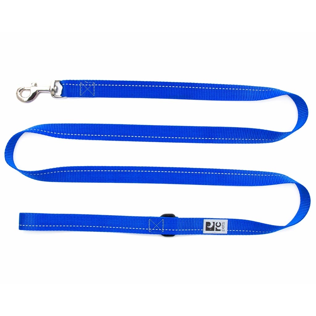 RC PET LEASH PRIMARY 3/4X6 ROYAL BLUE