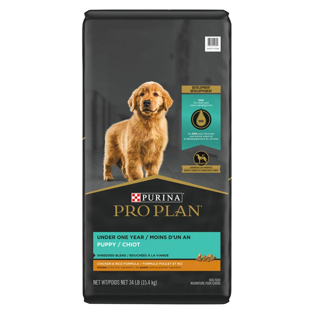 PRO PLAN PUPPY CHICKEN &amp; RICE 15.4KG