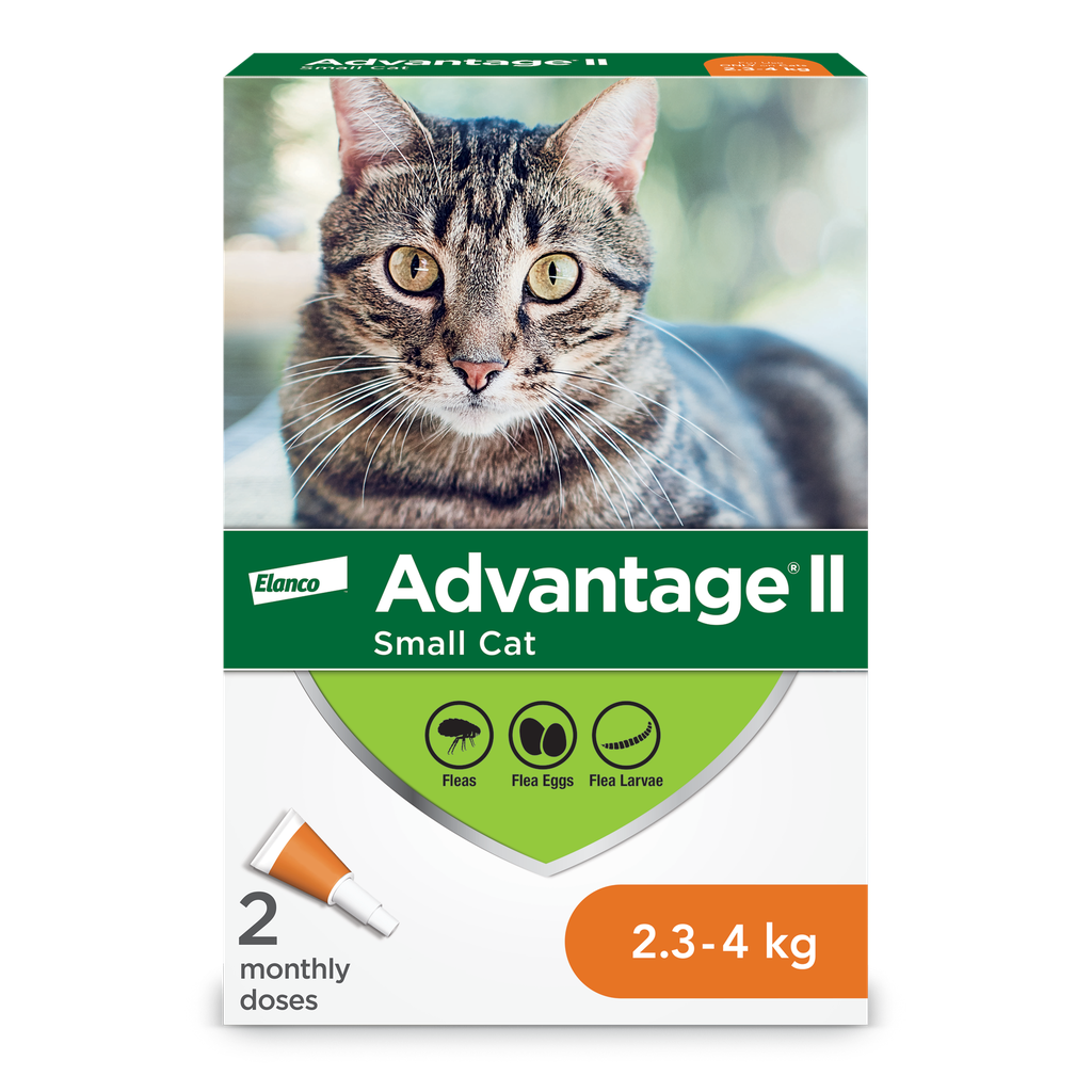 ADVANTAGE II CAT 4 DOSE 2.3 KG-4 KG