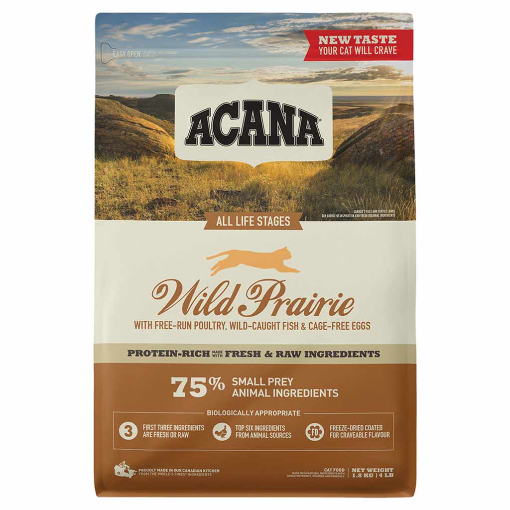ACANA CAT HIGHEST PROTEIN GF WILD PRAIRIE 4.5KG