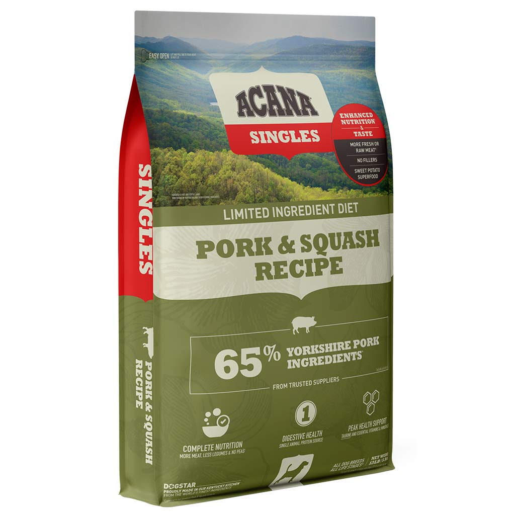 ACANA DOG SINGLES PORK & SQUASH 1.8KG