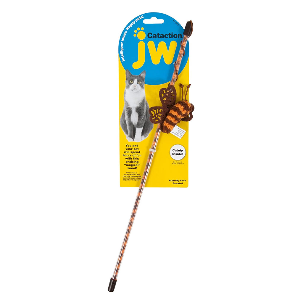 DV - JW PET CATACTION BUTTERFLY WAND