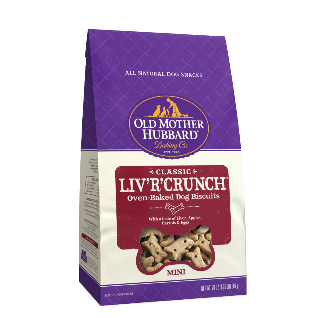 OMH LIV-R CRUNCH BISCUITS MINI 20OZ