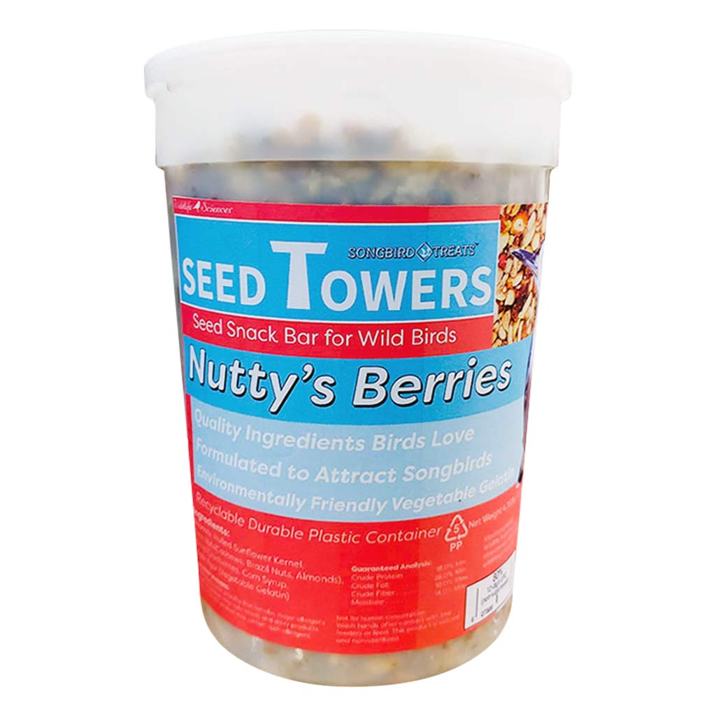 WILDLIFE SCIENCE SEED TOWER NUTTY'S BERRIES 34OZ