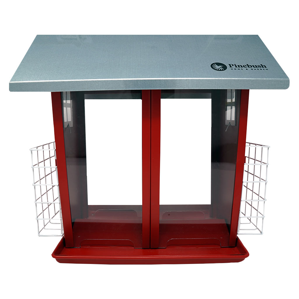 DV - PINEBUSH MIXED SEED &amp; SUET HIGH CAPACITY BIN FEEDER
