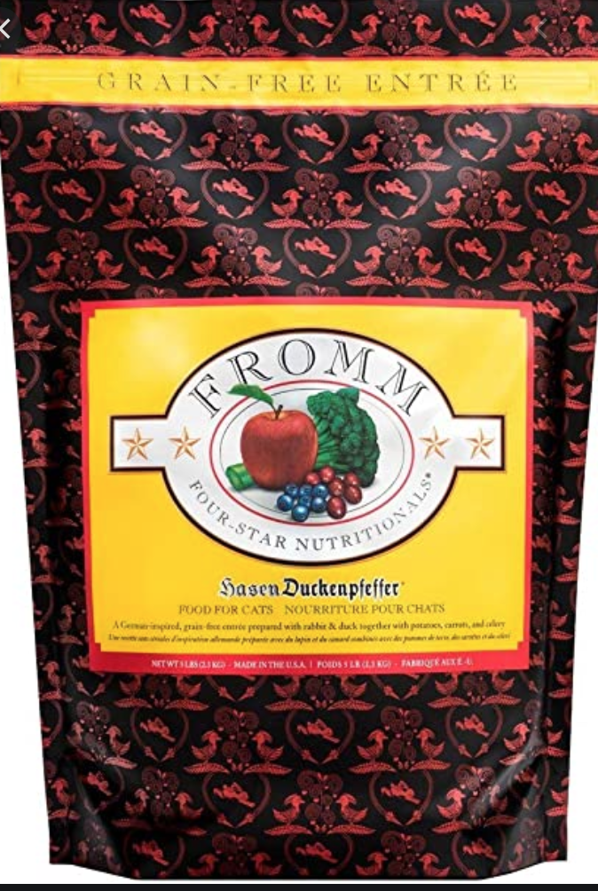 FROMM CAT 4STAR GF HASEN DUCKENPFEFFER 1.8KG