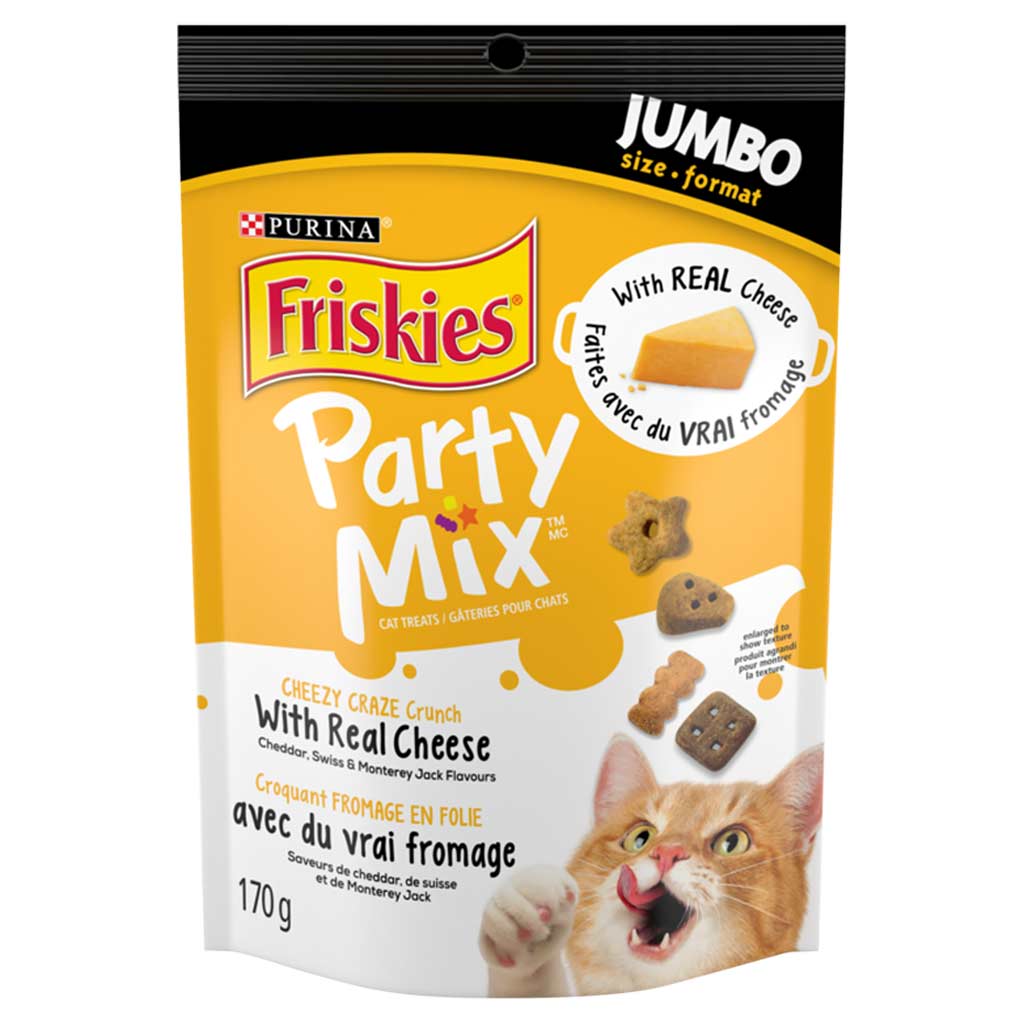 DV - FRISKIES PARTY MIX CHEEZY CRAZE 170G