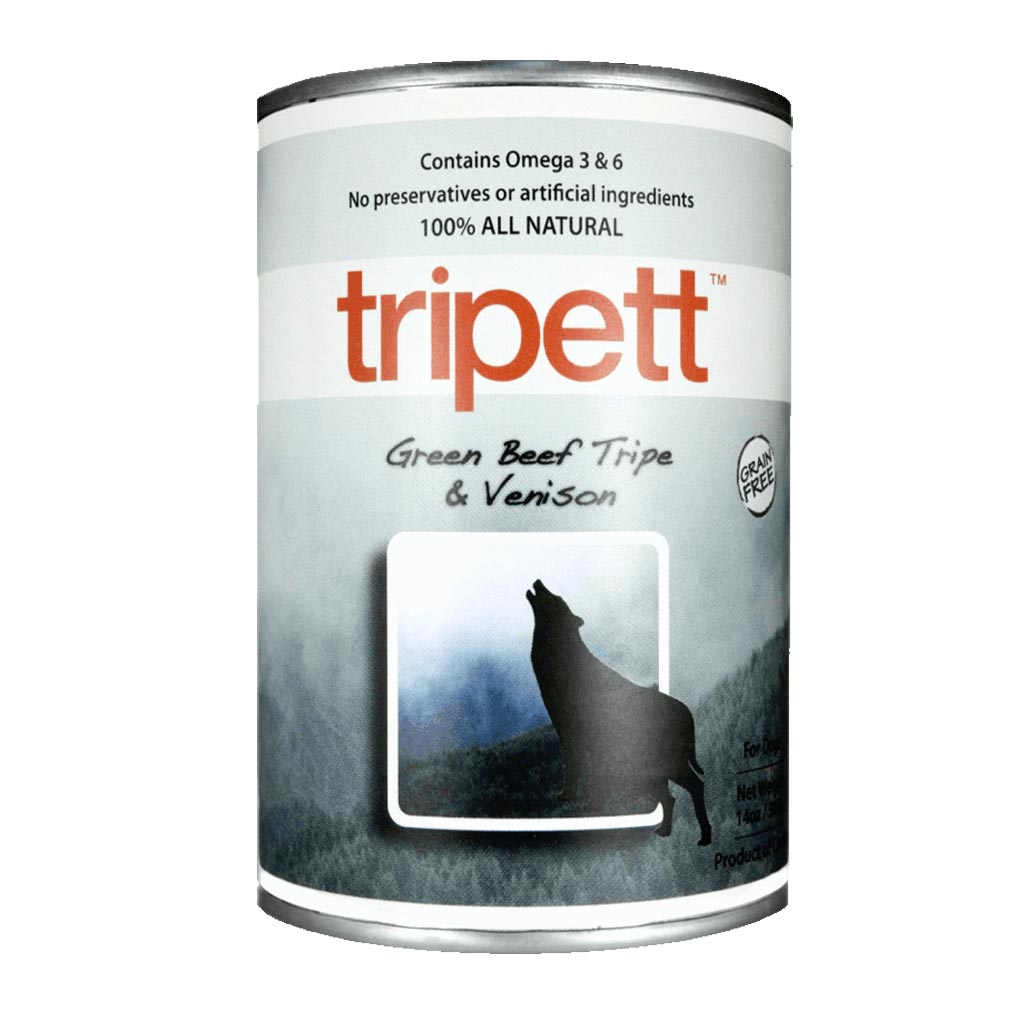 TRIPETT DOG BEEF TRIPE W/ VENISON 14OZ