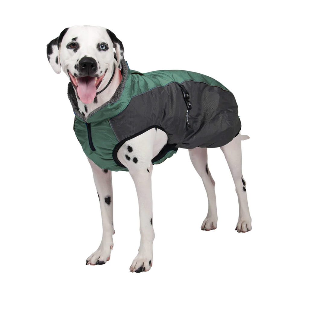 DV - SHEDROW K9 CHINOOK DOG COAT SMOKE PINE L