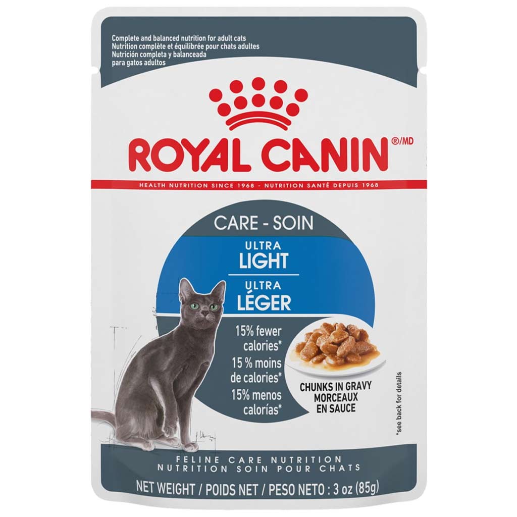 DMB - ROYAL CANIN CAT WET ULTRA LIGHT CHUNKS IN GRAVY 85G