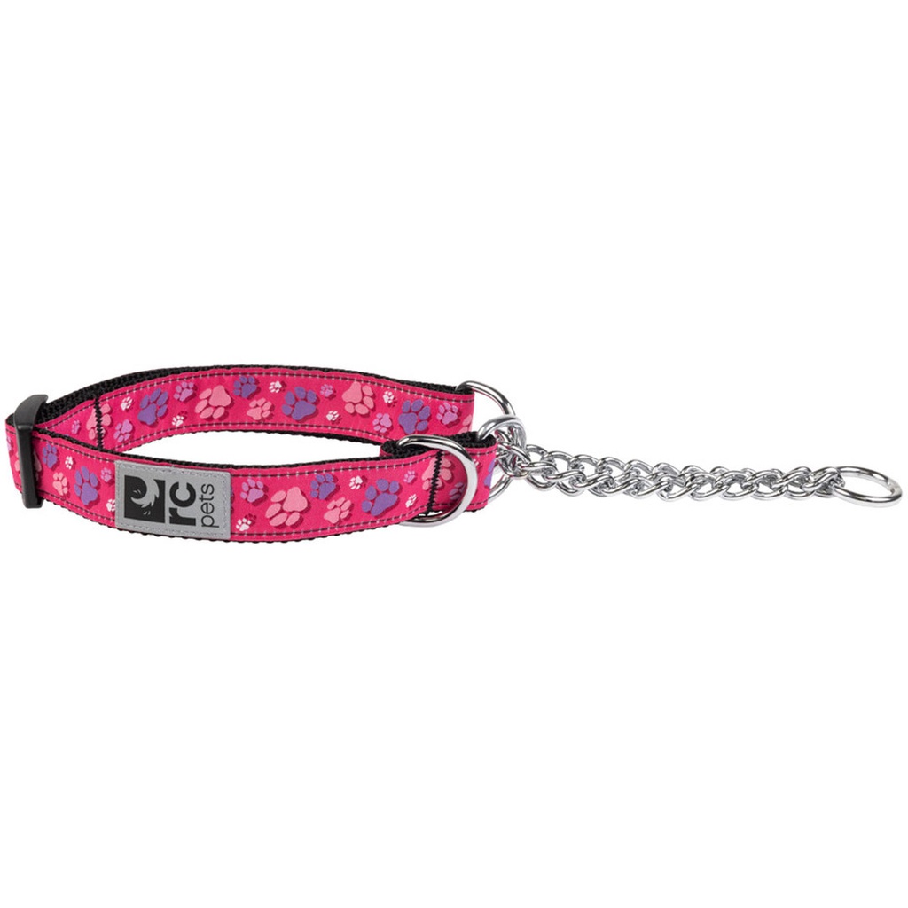 RC PETS TRAINING COLLAR FRESH TRACKS PINK M