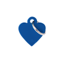 [10089976] MY FAMILY ALUMINUM HEART BLUE S