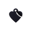 [10089996] MY FAMILY ALUMINUM HEART BLACK S