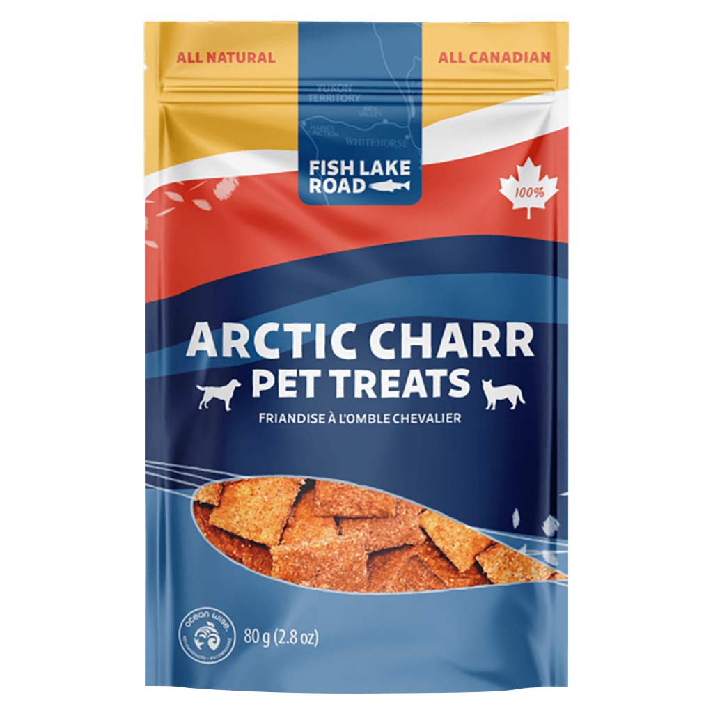 DMB - FISH LAKE RD ARCTIC CHARR TREATS 80G