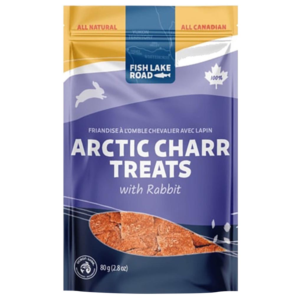 DMB - FISH LAKE RD ARCTIC CHARR W/ RABBIT (SURF'N'TURF) TREATS 80G