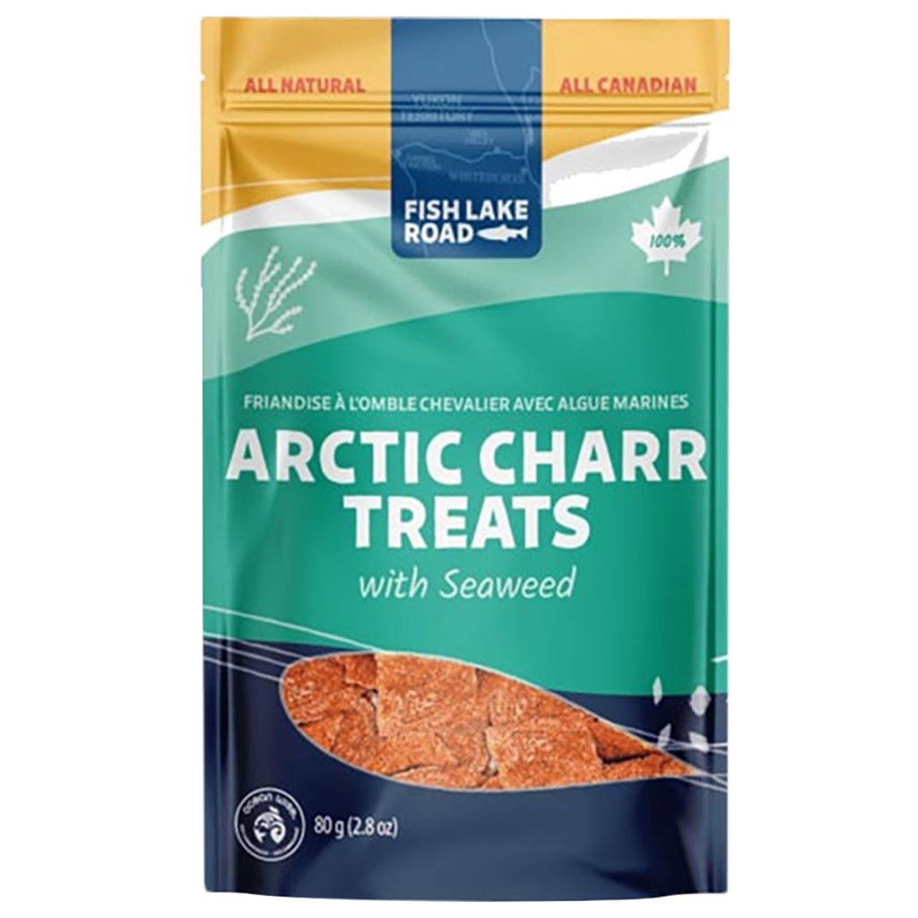 DMB - FISH LAKE RD ARCTIC CHARR W/ SEAWEED (YUKON'S SUSHI ROLL) TREATS 80G