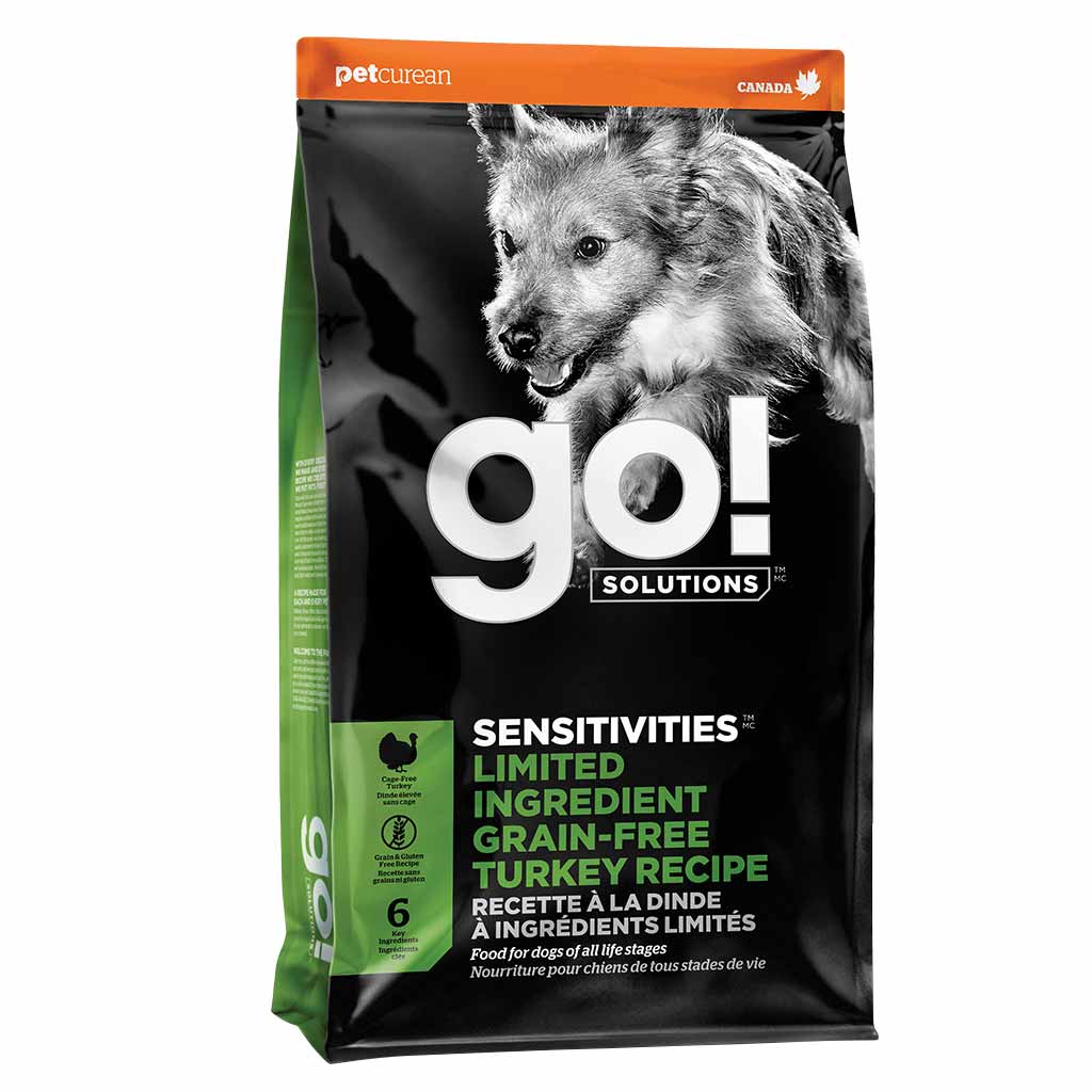 DMB - GO DOG SENSITIVITIES LID GRAIN FREE TURKEY 22LB
