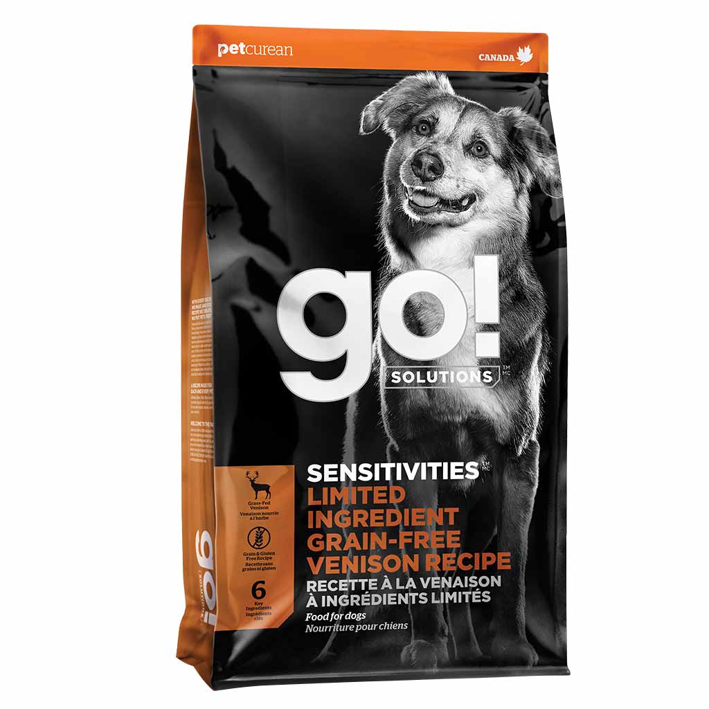 DMB - GO DOG SENSITIVITIES LID GRAIN FREE VENISON 22LB
