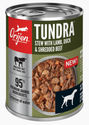 ORIJEN DOG TUNDRA STEW 363g (12.8OZ)
