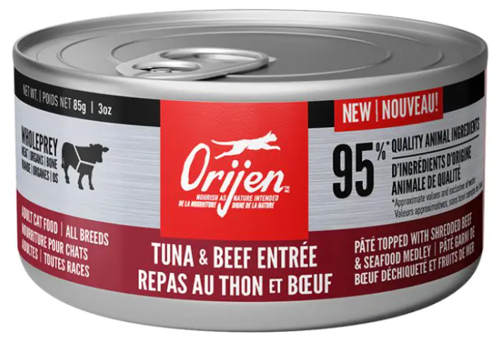 ORIJEN CAT TUNA & BEEF ENTREE 85g (3OZ)