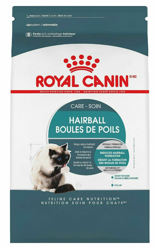 ROYAL CANIN CAT INDOOR HAIRBALL CARE ADULT 6LB