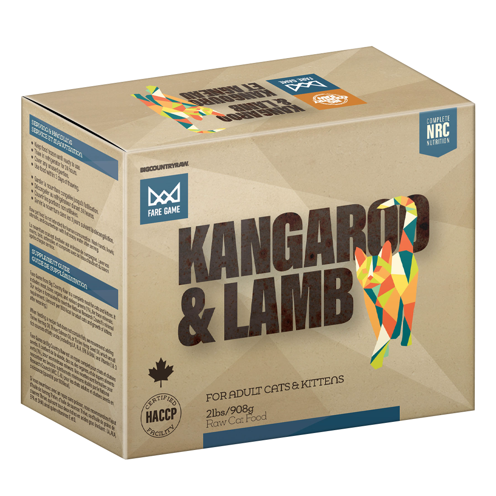 BCR FARE GAME KANGAROO & LAMB 4X0.5LB