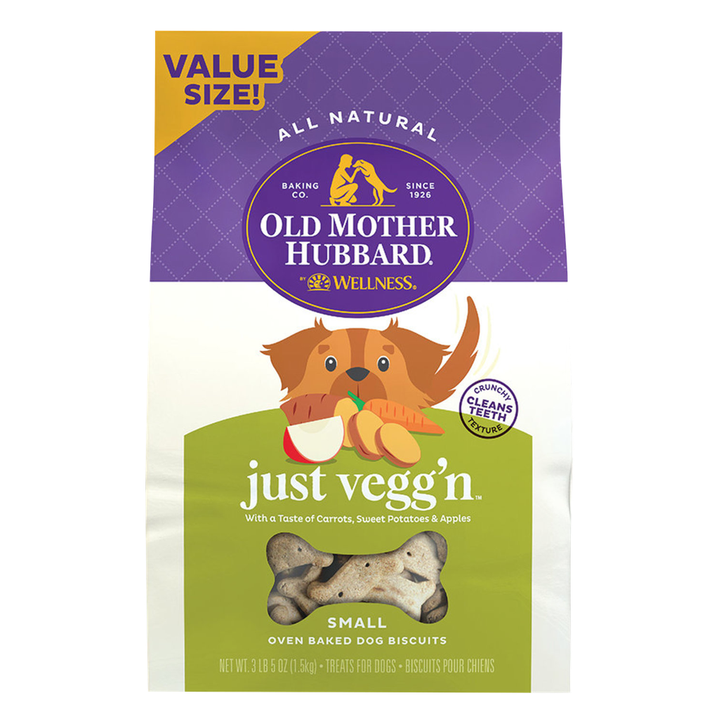 OMH JUST VEGG'N BISCUITS SMALL 1.72KG (3.8LB)