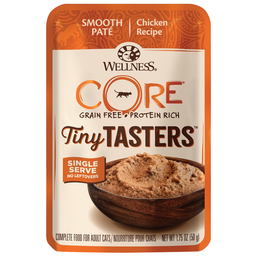 WELLNESS CORE TINY TASTERS CHICKEN 50G (1.75OZ)