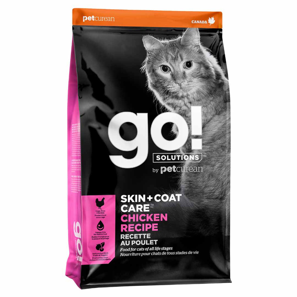 GO CAT SKIN & COAT CHICKEN 3LB
