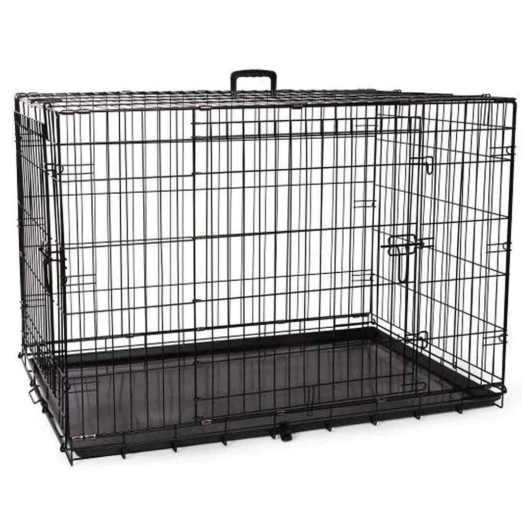 BUD'Z DELUXE CRATE FOLDABLE DOUBLE DOOR 42IN