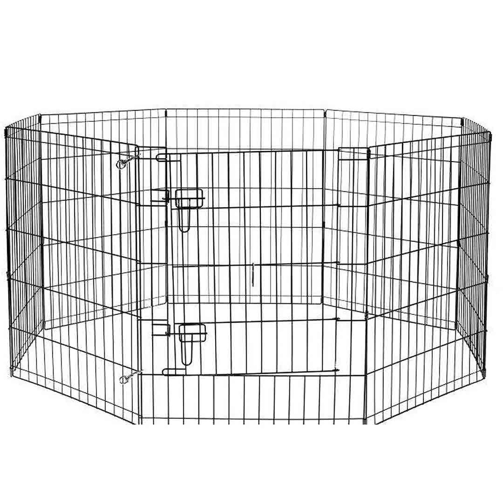 BUD'Z EXERCISE PEN WITH DOOR 24 X 24IN