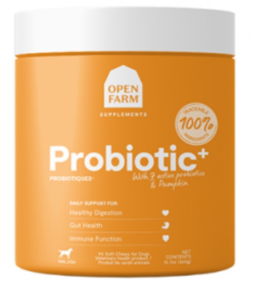 DR - OPEN FARM PROBIOTIC SUPPLEMENT CHEWS (90 PC)