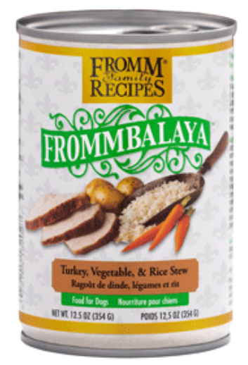 FROMM DOG FROMMBALAYA TURKEY, VEG &amp; RICE STEW 12.5OZ