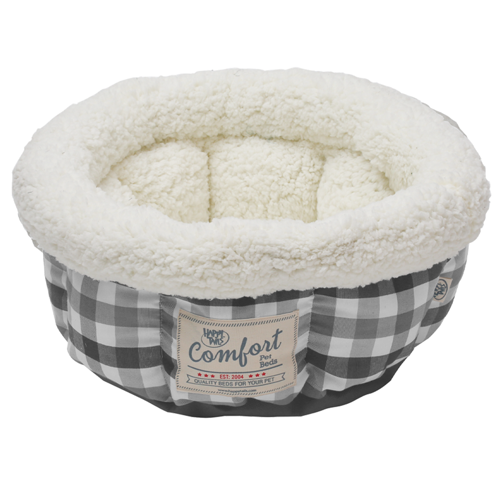 DMB - HAPPY TAILS CAT BED ASSORTED COLOURS