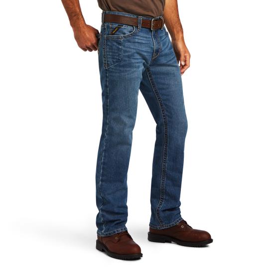 ARIAT MENS M7 REBAR STRAIGHT LEG JEAN DURASTRETCH EDGE RICO 42 32